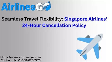 singapore airlines 24 hour cancellation