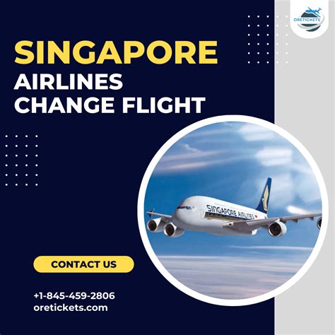 singapore airlines change flights