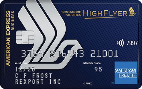 singapore airlines credit card offers