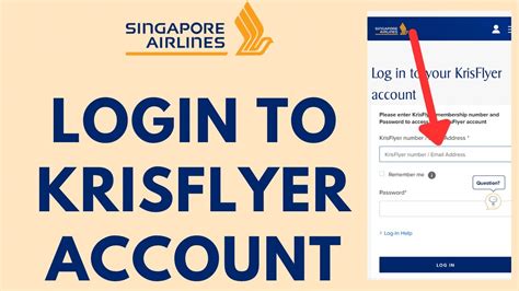 singapore airlines krisflyer account
