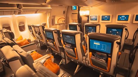 singapore airlines premium economy a380 video