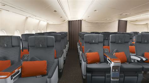 singapore airlines premium economy seat width