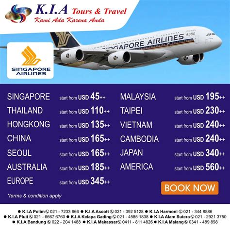 singapore airlines promotion fares