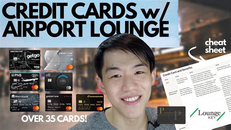 singapore airport lounge access credit card
