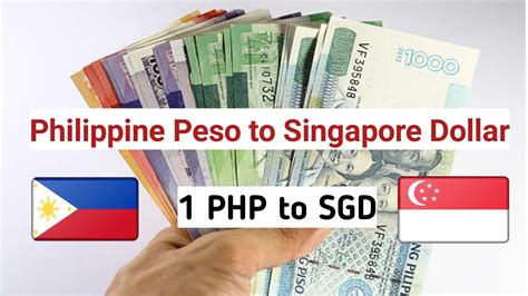 singapore currency to php