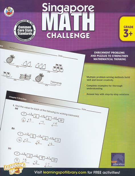 singapore math challenge grade 3