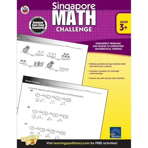 singapore maths challenge past papers