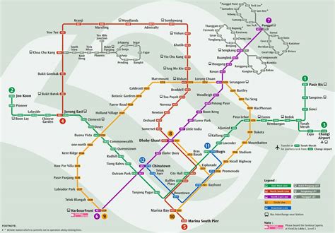 singapore mrt map route pdf