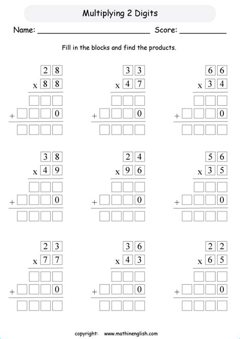 singapore primary 4 maths worksheets