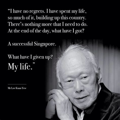 singapore quotes by lee kuan yew