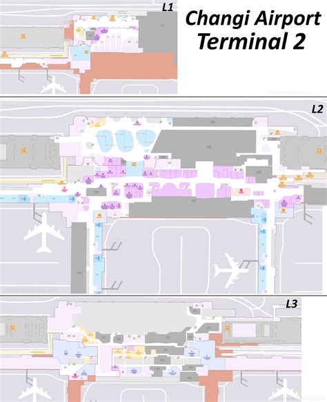 singapore terminal 2 map