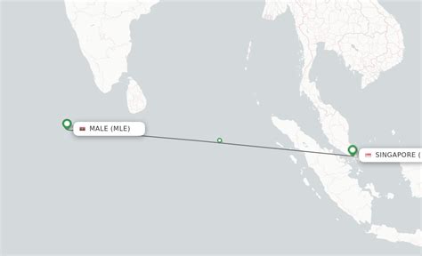singapore to male sq flight timings