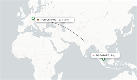 singapore to munich flight time