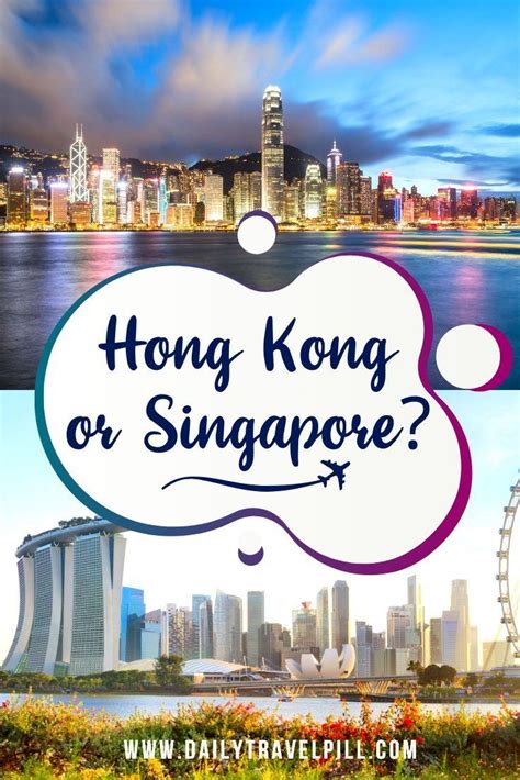 singapore vs hong kong vacation