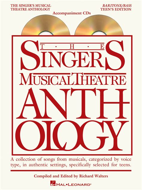 singer's musical theatre anthology