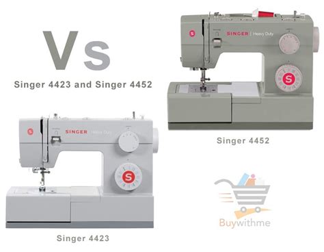 Singer 4432 Vs 4423 Vs 4452