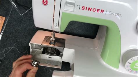 SINGER STYLIST 7258 Picking Up Bobbin Thread YouTube