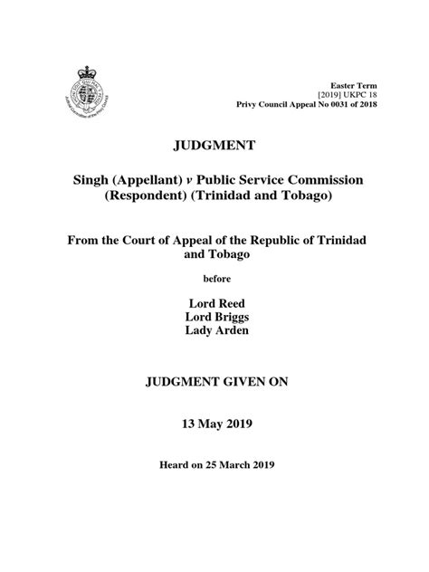 singh v public service commission