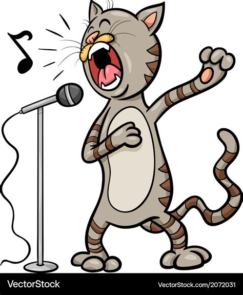 singing cat record clip