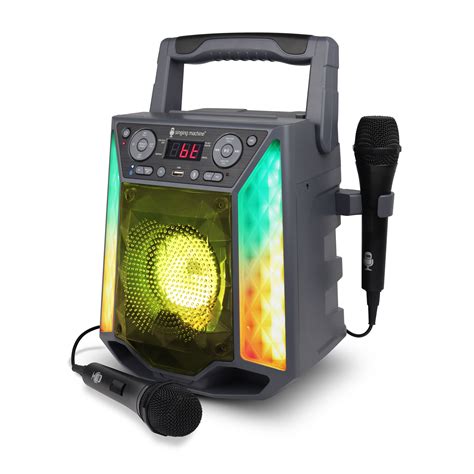 Singing Machine Bluetooth Karaoke Machine with Tablet Holder at Gear4music