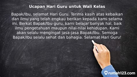 Program kerja wali kelas