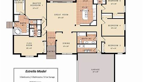 5056 - 4 Bedrooms and 3 Baths | The House Designers