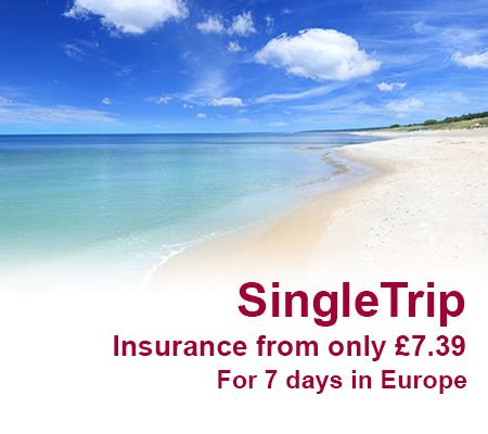 Single Trip Holiday Cover Avanti Travel Insurance™