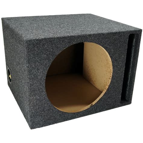 single 12 inch ported subwoofer box