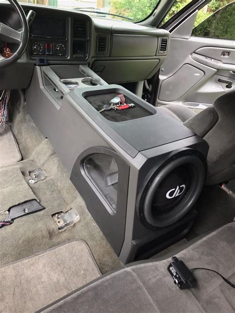 Single Cab Custom Center Console Sub Box
