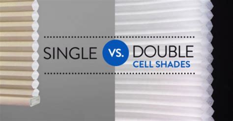 Single Cellular Shade Vs Double