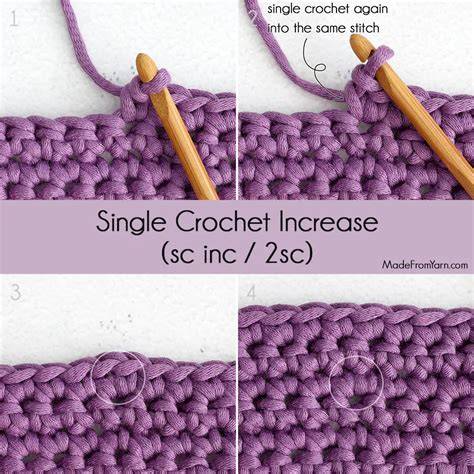 Single Crochet Increase