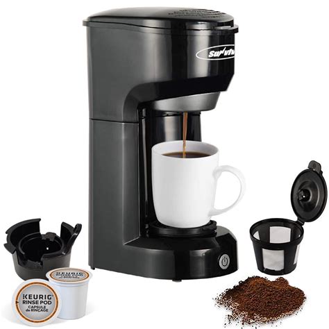 Single Cup Coffee Maker With Permanent Filter