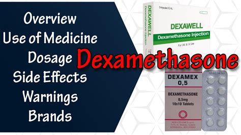 Single Dose Dexamethasone Side Effects: What You Need Know