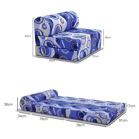 Single Foldable Sofa Bed Singapore