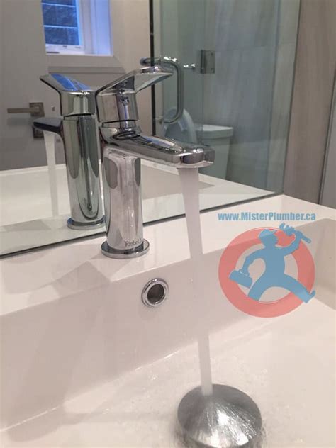 Single Hole Sink Faucet Installation