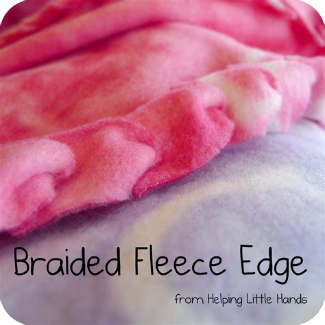 Single Layer Fleece Blanket Edge