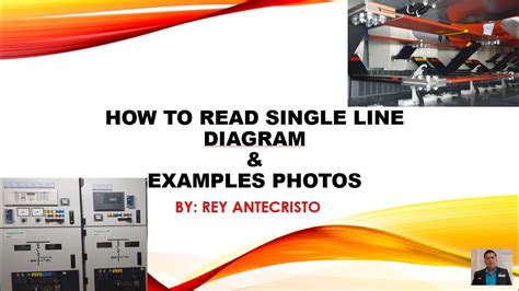single line diagram books