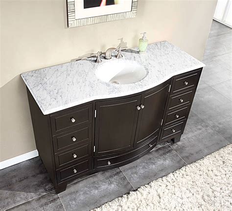 Single Marble Top Bathroom Vanity