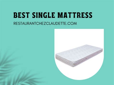 Single Mattress Canada