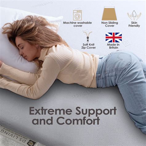 Single Memory Foam Mattress Topper Ebay