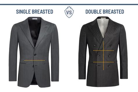 single or double breasted suit
