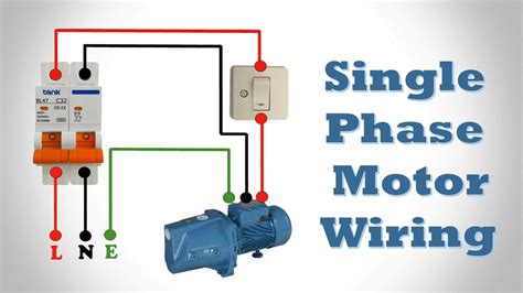 Single Phase Motor Wiring Explained