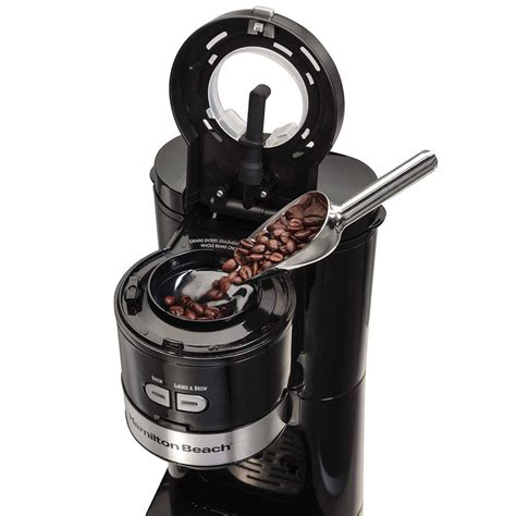 Single Serve Coffee Maker Grinds Beans