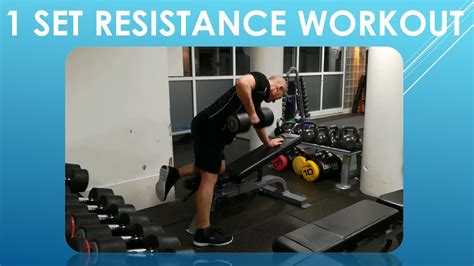 Single Set Resistance Exercise
