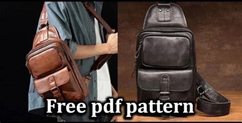 Single Strap Backpack Pattern