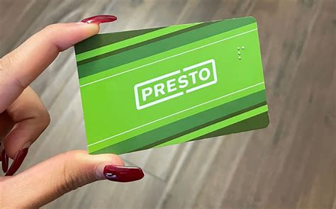 Single Use Presto Card
