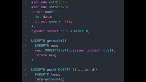 singly linked list program in c insertion