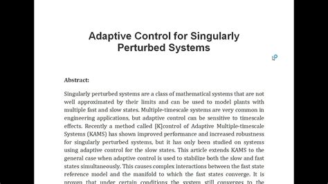 Singularly Perturbed Relay Control Systems