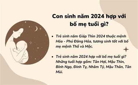 sinh năm 2024 là mệnh gì