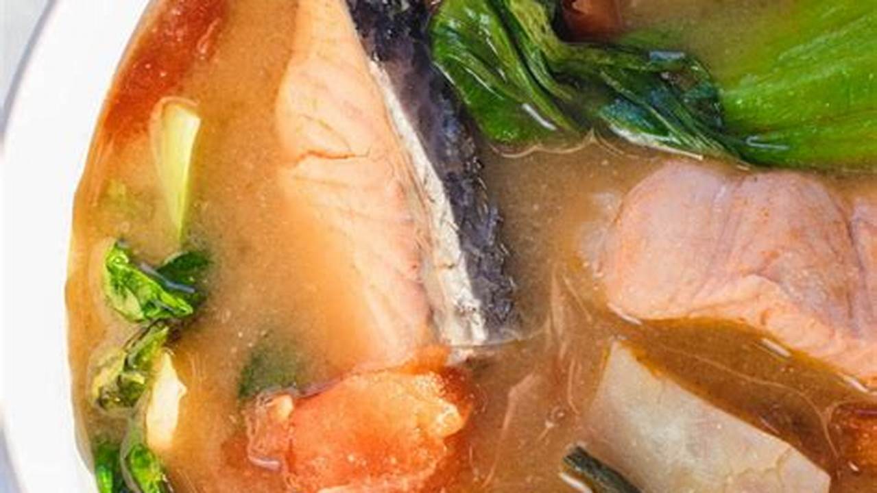 Rahasia Membuat Sinigang Salmon Sa Miso yang Bikin Nagih